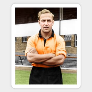 Billy Wright of the Wolves Sticker